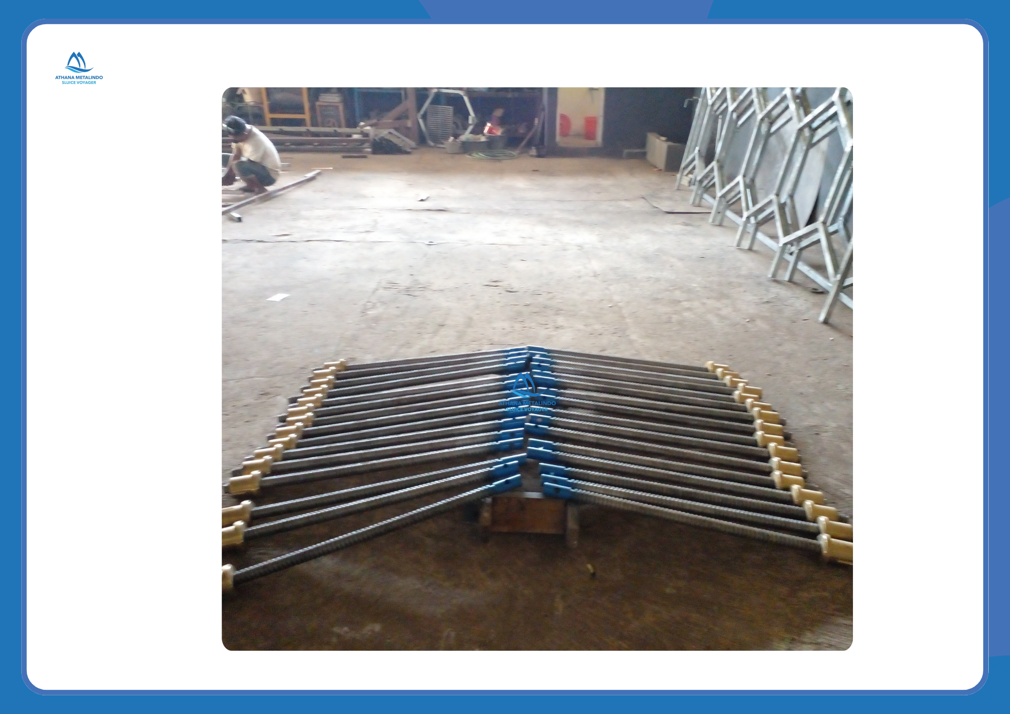 Stik As Drat 1,5inch, Sepanjang 1meter