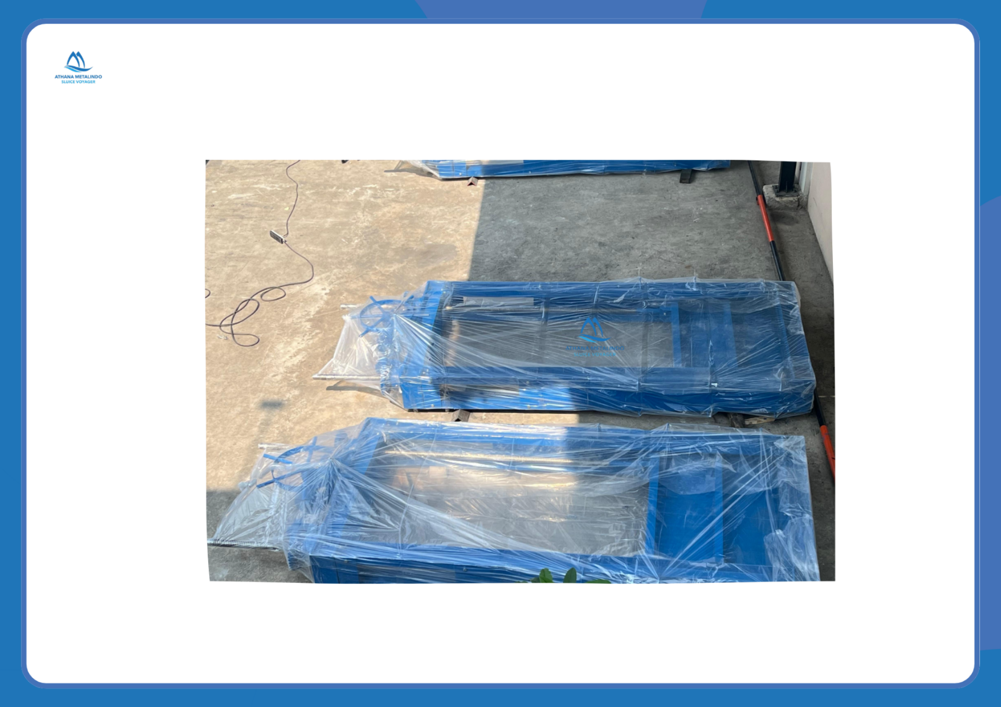 PINTU AIR FIBER SINGLE GERABOX